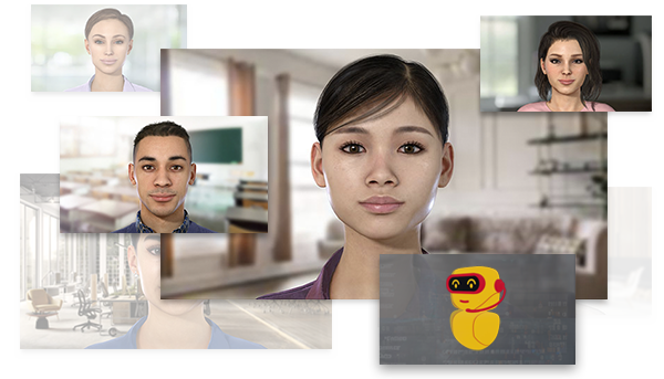 A universe of digital humans A universe of digital humans